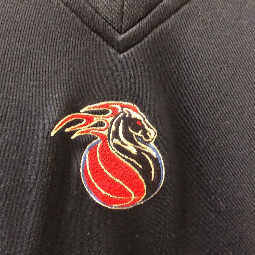 Vintage Early 2000s Detroit Pistons Shooting Shirt Gem